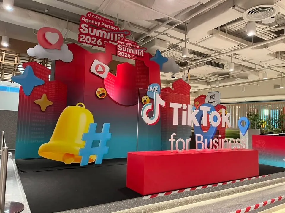 บูธ TikTok for Business งาน Agency Partner Summit 2026